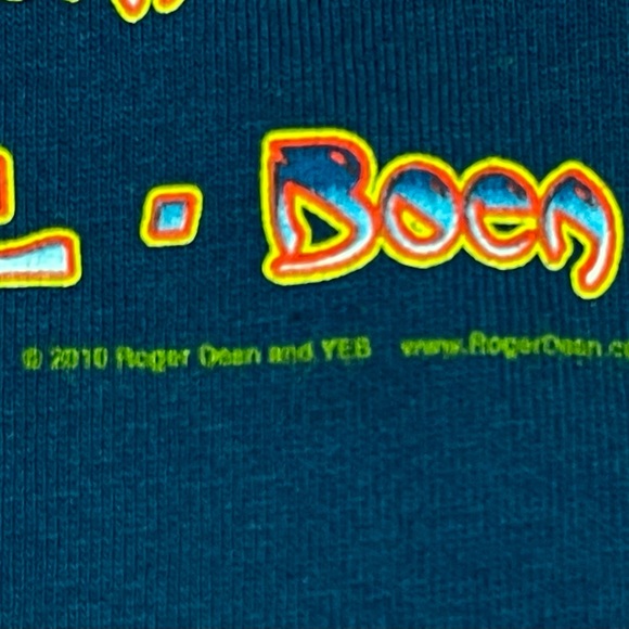 Vintage YES T-Shirt 2010 IN THE PRESENT Concert Tour Tee New/Deadstock XL - Picture 7 of 9